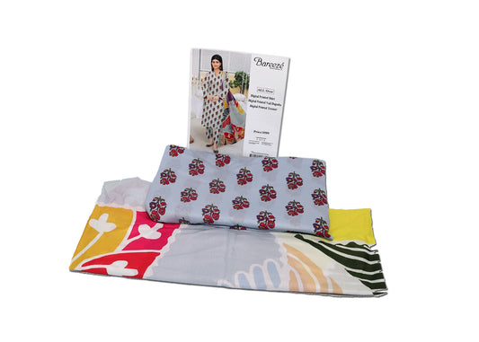 Bareeze digital printed allover