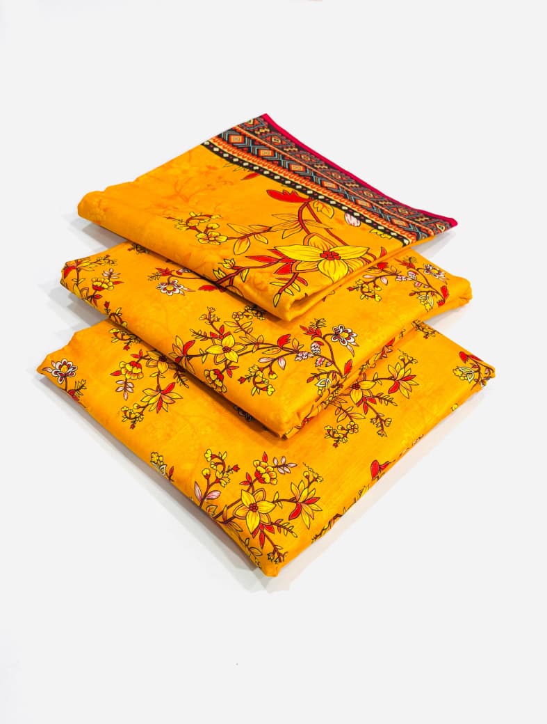 Lillen, khaddar 3pc unstiched